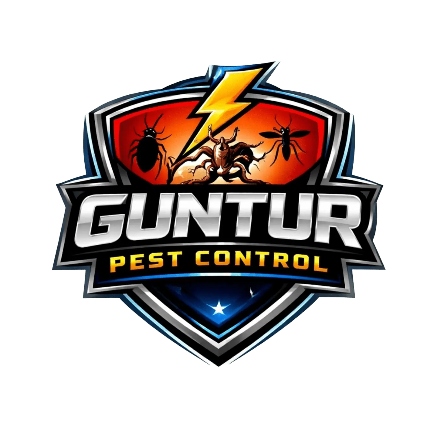 Guntur Pest Control Logo